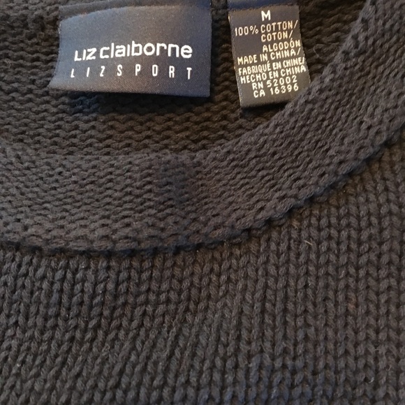 Ugly Christmas Holiday Sweater Sz M Liz Claiborne - Picture 4 of 6